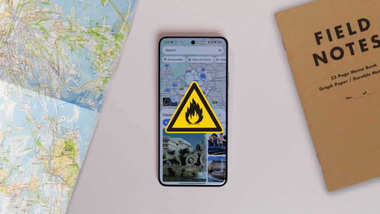 Google Maps réactive sa carte 'Alertes d'été' 1 Google Maps réactive sa carte 'Alertes d'été'