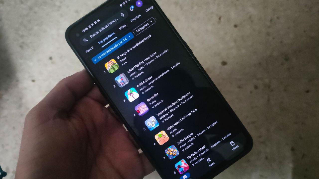 Il y a un problème sur Google Play qui empêche d'acheter des jeux et des applications 3 jeux les plus téléchargés sur Play Store