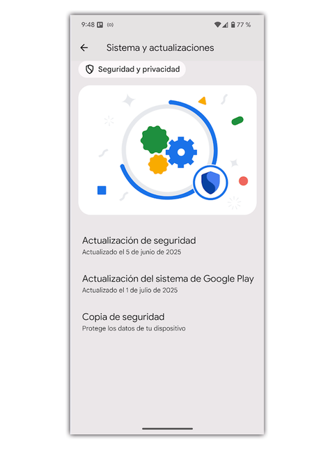 Installez dès maintenant la nouvelle mise à jour importante d'Android qui arrive sur tous les smartphones 3 Mise à jour système Google Play