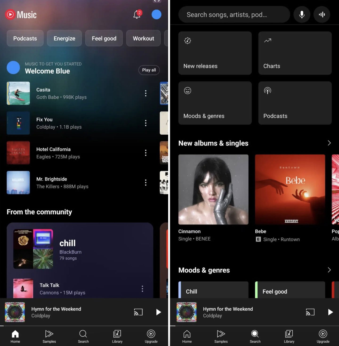 L'application YouTube Music pour Android place la recherche au cœur des priorités des utilisateurs 3 Application YouTube Music
