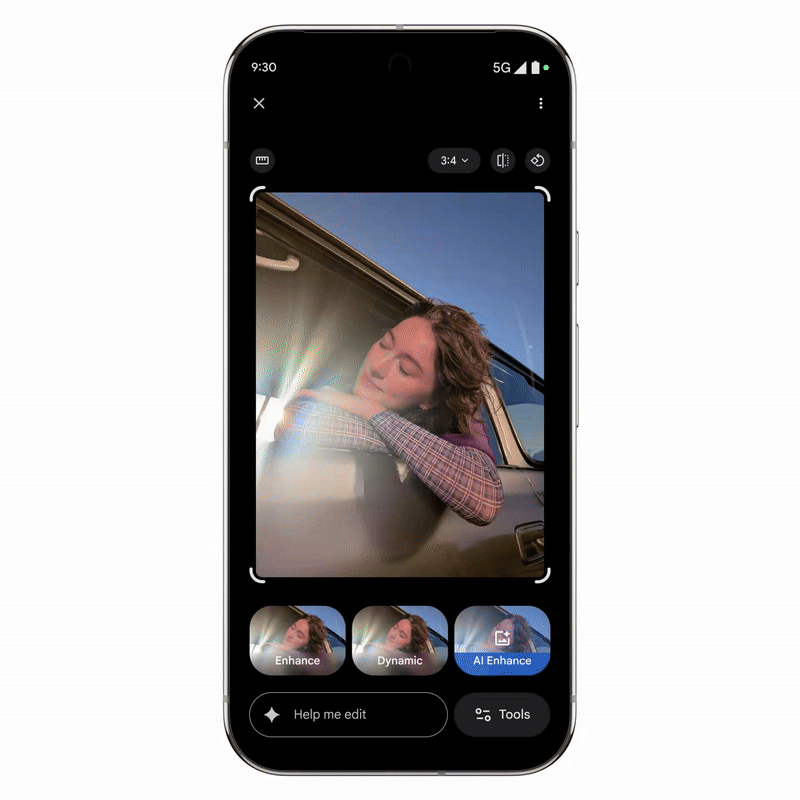 Le Pixel 10 vous permet dediter vos photos simplement en