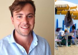 Le docteur Pierpaolo Serena, médecin du Villorba Rugby, qui a sauvé le nourrisson laissé sous le soleil à Jesolo