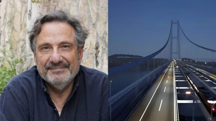 Pont sur le détroit, entretien avec Mario Tozzi : "Absence de sens. Les données manquent et la côte est instable" 1 Image