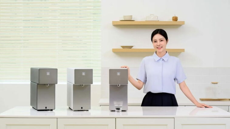 Samsung défie Xiaomi avec un nouveau purificateur d'eau pour la maison 1 Samsung se positionne comme un compétiteur en lançant un purificateur d'eau pour la maison