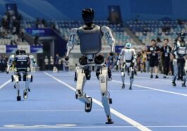 Tests spectaculaires, coups de poing en acier et messages cachés : que se passe-t-il aux Jeux Olympiques des robots 68 Tests spectaculaires, coups de poing en acier et messages cachés : que se passe-t-il aux Jeux Olympiques des robots