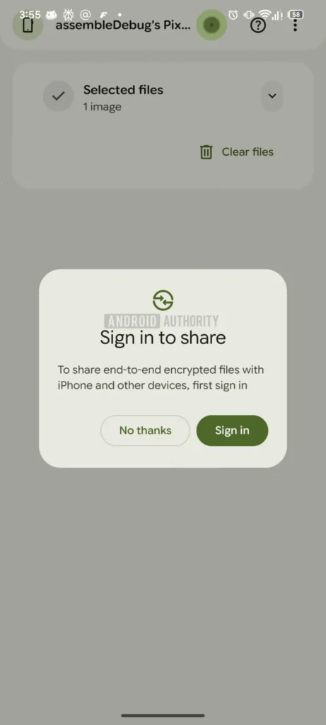 Transférer des fichiers entre Android et iPhone ? Google dévoile une nouveauté dans Quick Share 3 Android Google Quick Share iPhone transférer fichiers