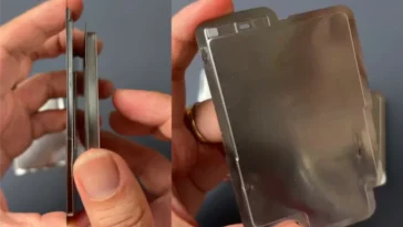 Une nouvelle photo révèle l'incroyable finesse de la batterie de l'iPhone 17 Air