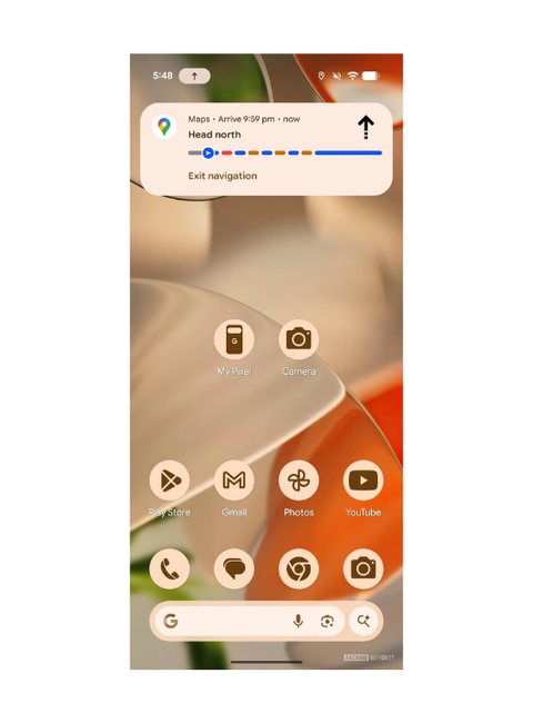 Notificaciones en tiempo real de Google Maps