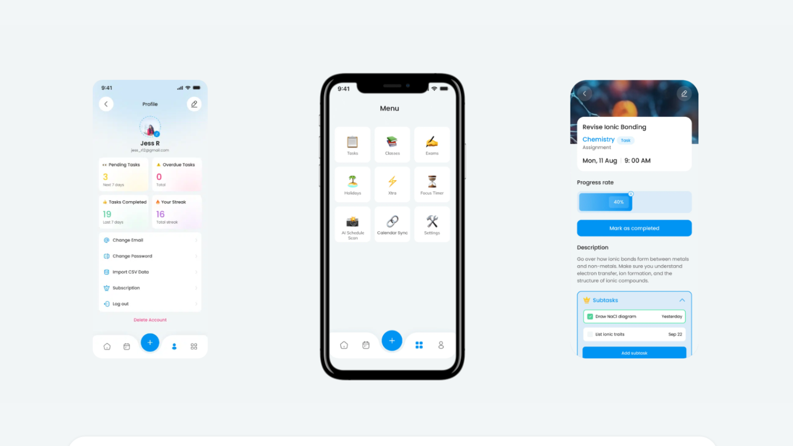 Applications pour étudier le programme scolaire à la maison et réussir avec la meilleure note 6 App de My Study Life