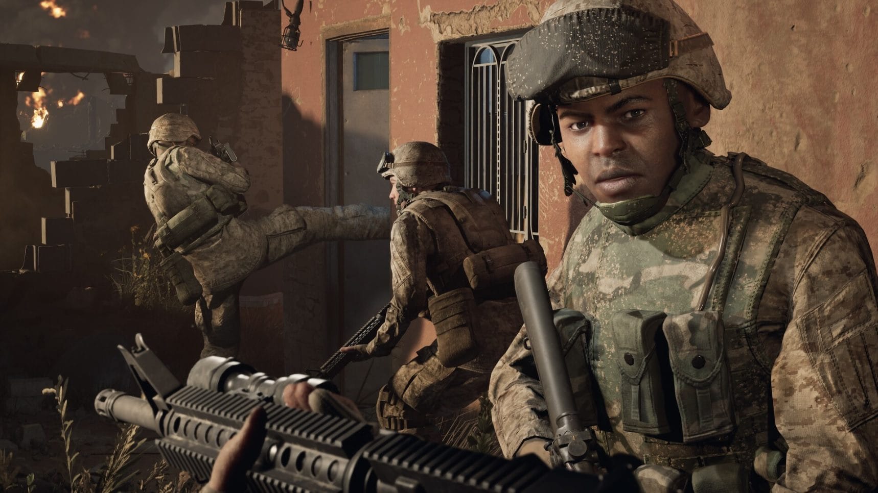 VIDEOGIOCHI E PROPAGANDA | Une scène du jeu Six Days in Falluja, qui a été fortement critiqué par la communauté arabe.