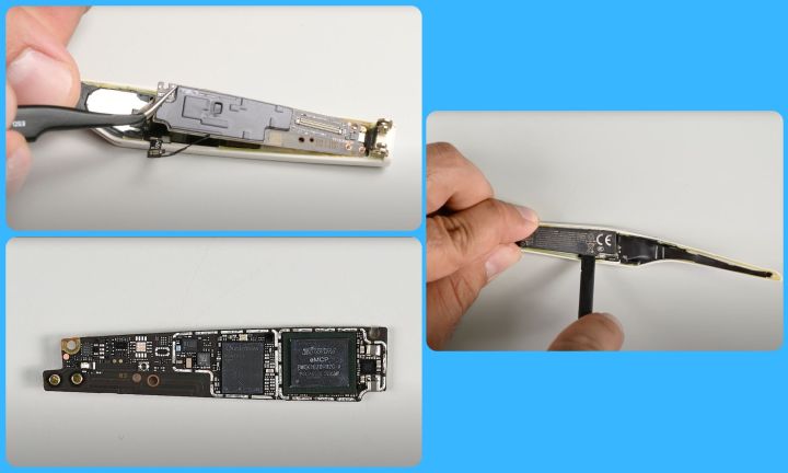 Je pense que l'iPhone Air nous prépare à des lunettes intelligentes Apple 5 Inside view of Meta smart glasses.