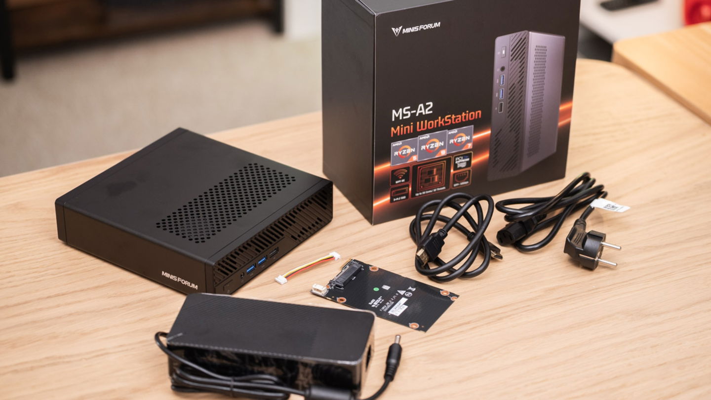 Minisforum MS-A2 : le PC compact AMD avec connectivité 10 GbE et extensibilité optimale 3 Minisforum MS-A2: la mini station de travail AMD avec connectivité 10 GbE et maximum d'expansion