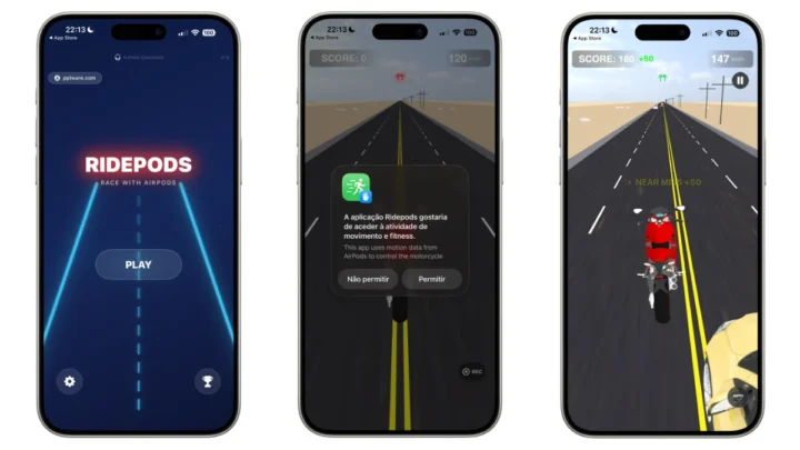 Nouveau jeu sur iPhone, RidePods, exploite l'astuce ingénieuse des AirPods pour la conduite 3 1759184910 111 Nouveau jeu sur iPhone RidePods exploite lastuce ingenieuse des AirPods.webp