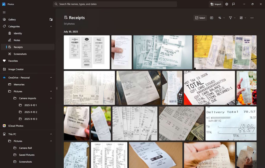 Découvrez l'IA sur Windows 11 avec l'arrivée de l'application Microsoft Photos 2 Microsoft IA Windows 11 Fotografias app