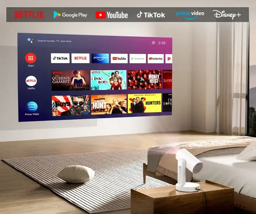 Le nouveau projecteur ETOE Starfish Plus profite de 10% de réduction pour son lancement ! 3 Etoe Starfish Plus Projecteur Google Tv