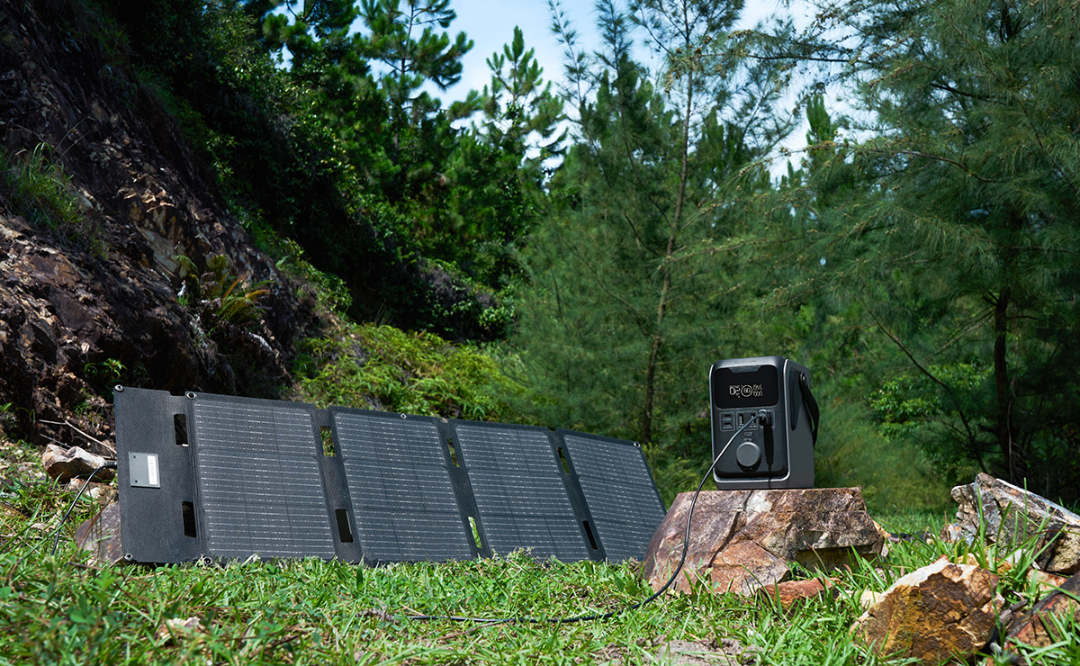 EcoFlow TRAIL : Détails sur les nouvelles batteries portables pour l'aventure en plein air 4 Ecoflow Trail Batterie Solar Charging 300+45w