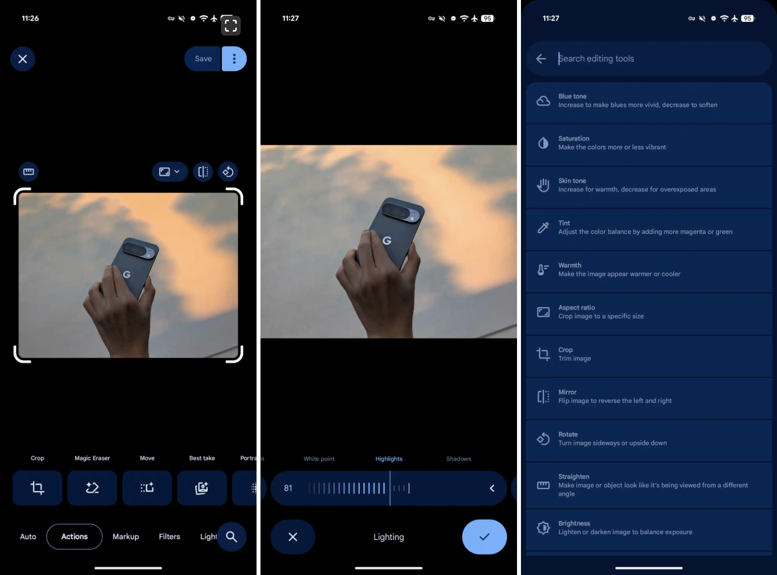 Google Photos reçoit un nouveau éditeur de photos basé sur l'IA : voici comment ça fonctionne
