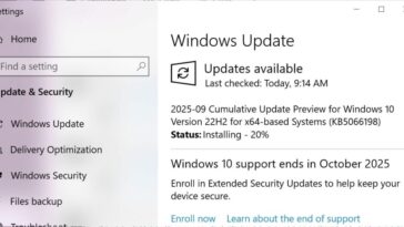 La dernière mise à jour de Windows 10 est disponible, il est temps de l'installer 26 La dernière mise à jour de Windows 10 est disponible, il est temps de l'installer