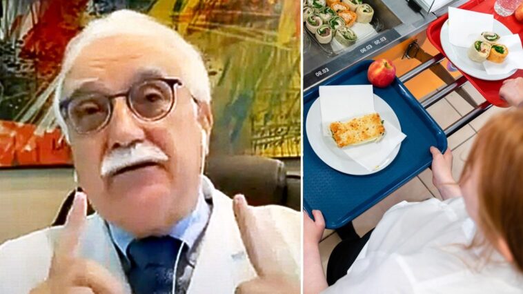 L'éducation alimentaire commence à l'école : le professeur Giorgio Calabrese défend la culture de la santé 1 Le professeur Giorgio Calabrese, médecin nutritionniste et directeur scientifique de Longaevitas