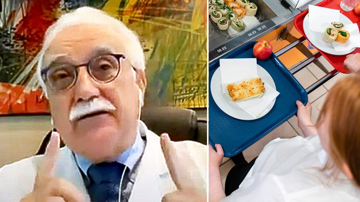 L'éducation alimentaire commence à l'école : le professeur Giorgio Calabrese défend la culture de la santé 2 Le professeur Giorgio Calabrese, médecin nutritionniste et directeur scientifique de Longaevitas
