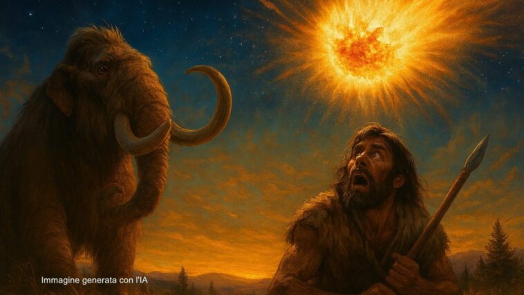 L'impact d'une comète dans le ciel a anéanti les Paleoindiens et la mégafaune : "Une véritable cataclysme" 1 Image