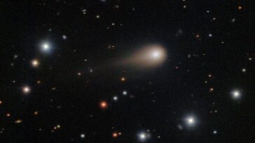 Une comète extraterrestre en route vers une rencontre spectaculaire avec une éruption solaire : explorons les intrigues possibles 26 La comète aliena 3I/ATLAS. Crédit : International Gemini Observatory/NOIRLab/NSF/AURA/Shadow the Scientist/ J. Miller & M. Rodriguez/T.A. Rector/M. Zamani