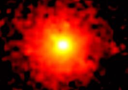 La chevelure de la comète interstellaire. Crédit : NASA/JPL–Caltech