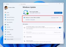 Microsoft teste déjà la prochaine grande mise à jour de Windows 11