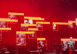 Reconnaissance faciale activée soudainement lors du concert : l'expérimentation saisissante des Massive Attack