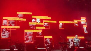 Reconnaissance faciale activée soudainement lors du concert : l'expérimentation saisissante des Massive Attack 10 Reconnaissance faciale activée soudainement lors du concert : l'expérimentation saisissante des Massive Attack