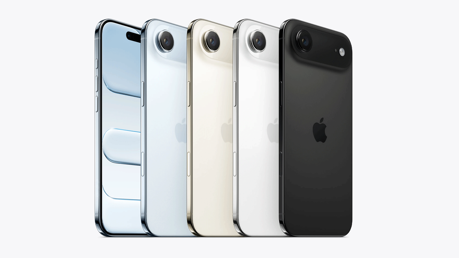 iPhone Air vs Galaxy S25 Edge : 5 éléments qui pénalisent le téléphone d'Apple 2 Couleurs de l'iPhone Air