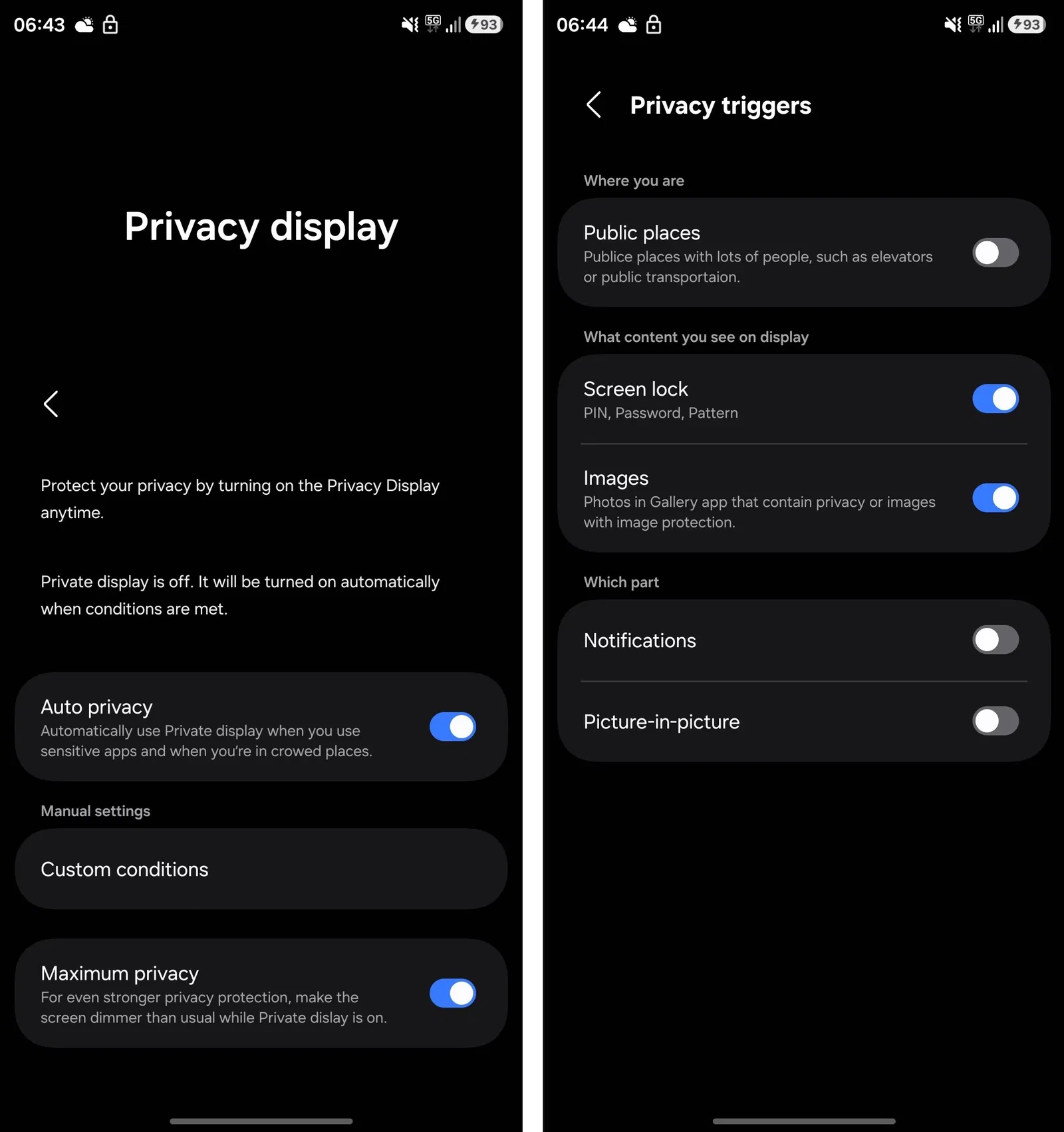 Samsung nous montre comment fonctionnera la fonctionnalité de confidentialité de l'écran 'magique' du Galaxy S26 Ultra