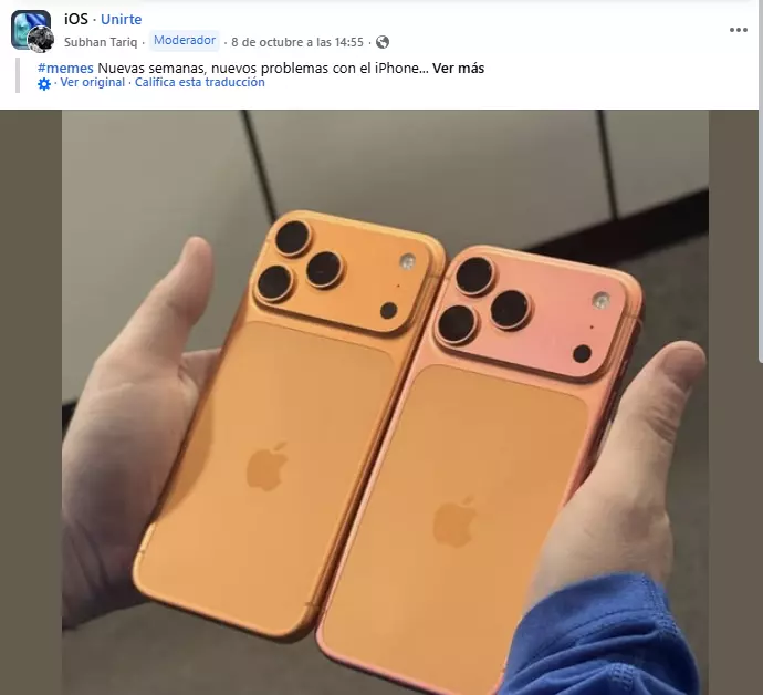 Certaines unités de l’iPhone 17 Pro passent au rose.