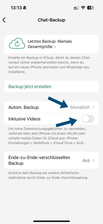 WhatsApp : Comment créer des sauvegardes sur iPhone 5 Sauvegarde automatique WhatsApp