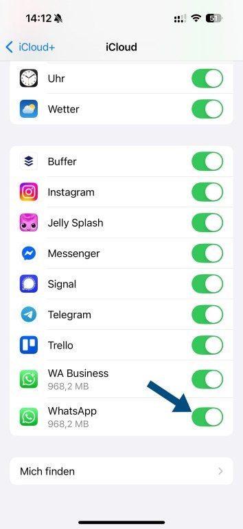 WhatsApp : Comment créer des sauvegardes sur iPhone 8 Sauvegarde WhatsApp iCloud