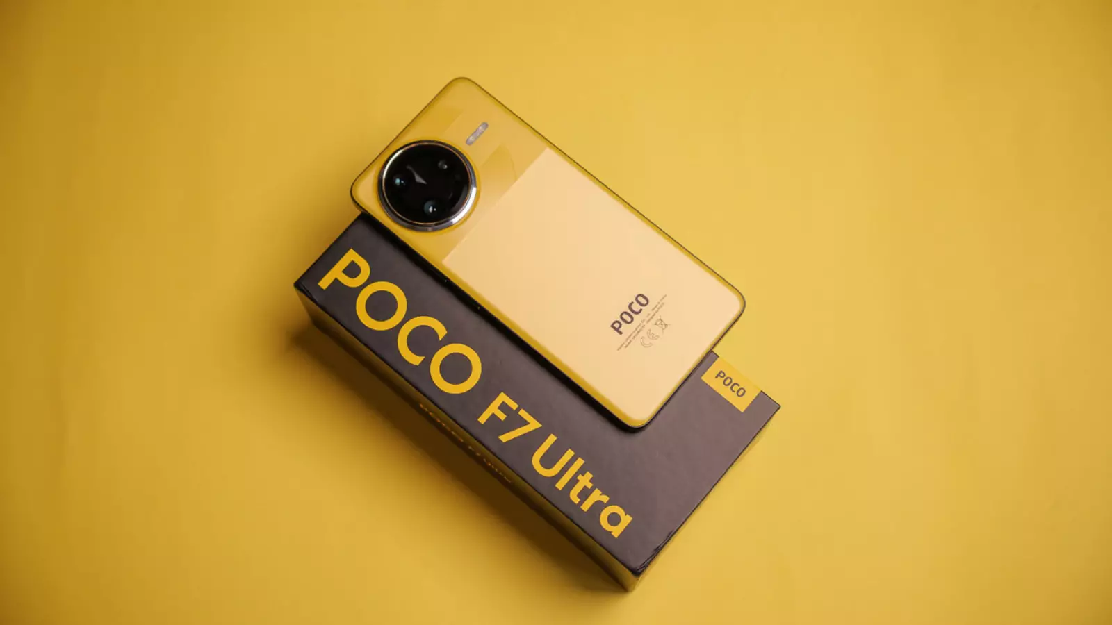 Ces mobiles se chargent à 100 % en moins de trente minutes pour toute la journée 4 POCO F7 Ultra boîte