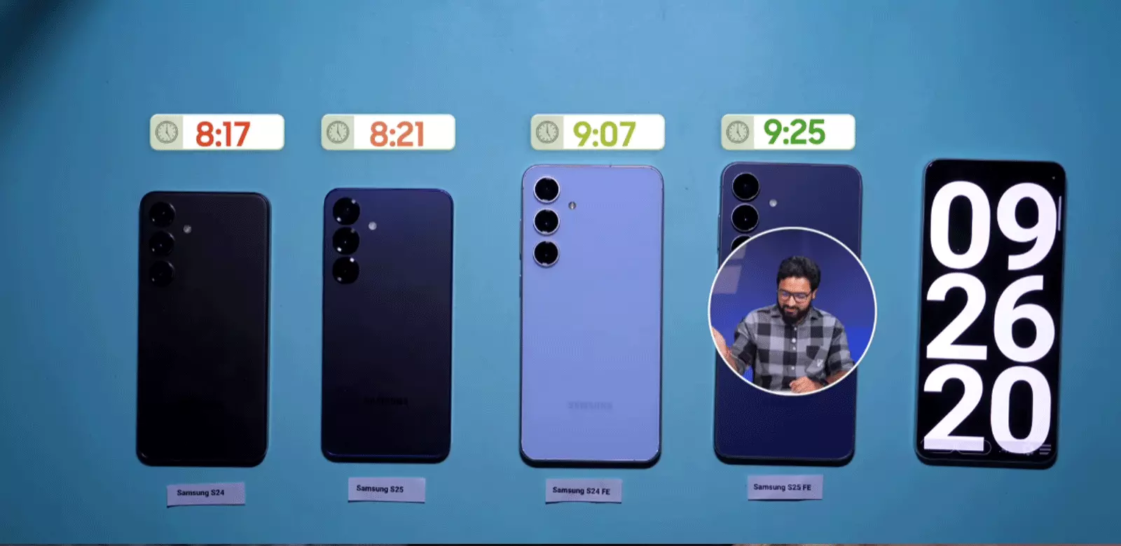 Samsung a réussi, la batterie du Galaxy S25 FE est meilleure que ce que nous imaginions 3 Test de bateria Samsung Galaxy S25 FE