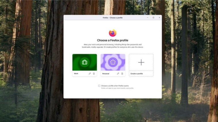 Après des années d'attente, Firefox lance enfin la fonctionnalité de profils 1 Après des années d'attente, Firefox ajoute enfin des profils