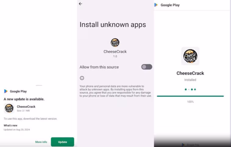Attention au ClayRat ! Ce malware se cache dans des applications Android populaires 1 Attention au ClayRat ! Ce malware se cache dans des applications Android populaires