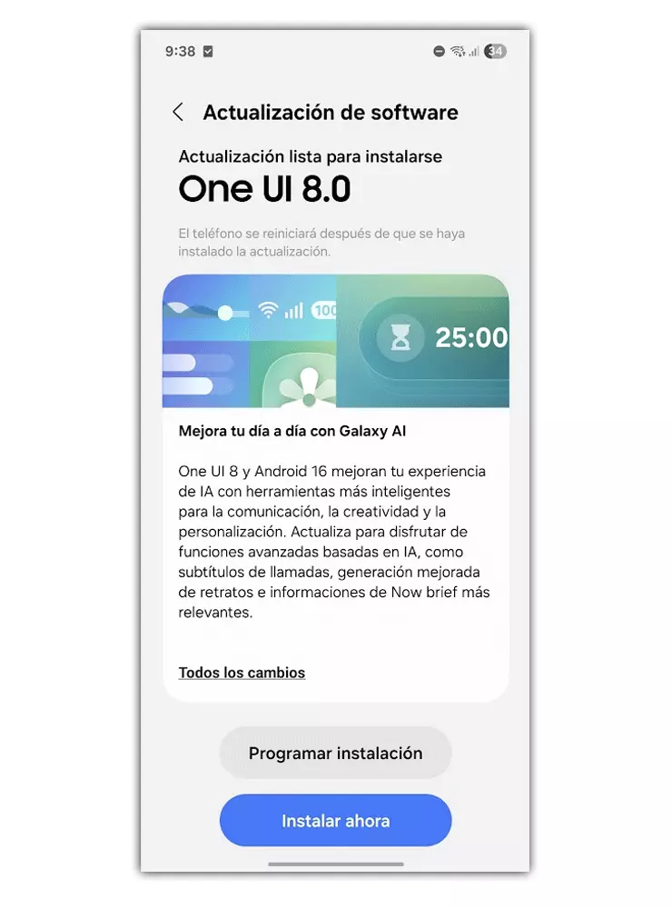 Comment mettre à jour un téléphone Android ou iPhone à la dernière version sans tracas 2 Actualisation One UI 8