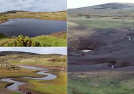 En Irlande du Nord, le lac Loughareema, aussi connu comme le lac qui disparaît, peut se remplir et se vider complètement en quelques heures / Crédit : The Geological Society