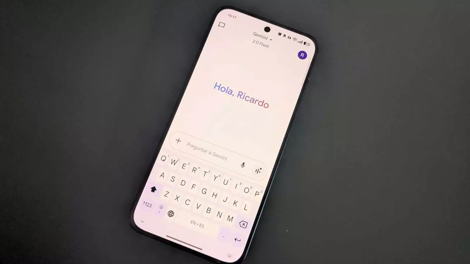 Je paie pour Gemini Pro depuis 3 mois et je ne compte jamais arrêter 2 Écran initial de Gemini