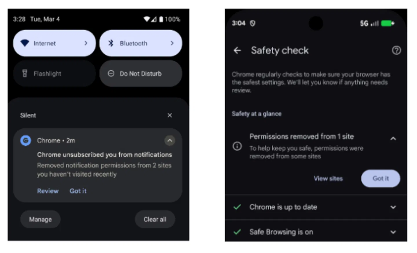 Google Chrome met enfin de l'ordre : voici le changement qui éliminera 99% des notifications inutiles 3 Google Chrome met enfin de l'ordre : découvrez le changement qui supprimera 99 % des notifications inutiles de votre mobile