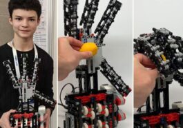 La main robotisée en Lego de Jared Lepora, 16 ans : attrape des objets et fascine la communauté scientifique 11 Jared Lepora, 16 ans, a présenté sa main robotique faite entièrement de Lego à l'IROS 2025