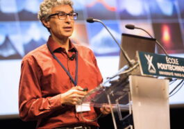 Yoshua Bengio lors d'une conférence
