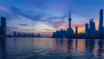 Shanghaï est l'une des principales villes côtières de Chine menacées par l'élévation du niveau de la mer / Crédit : iStock
