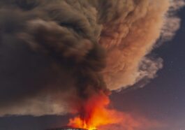 L'éruption de l'Etna de février 2022 / Crédit : LaPresse