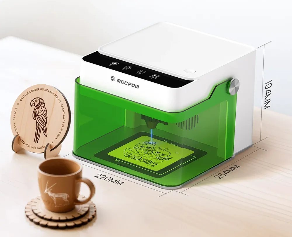 Mecpow M1 : La gravure laser accessible à tous, sur plus de 300 matériaux 6 Mecpow M1 Laser Engraver 5w Eu 530064 7. P1
