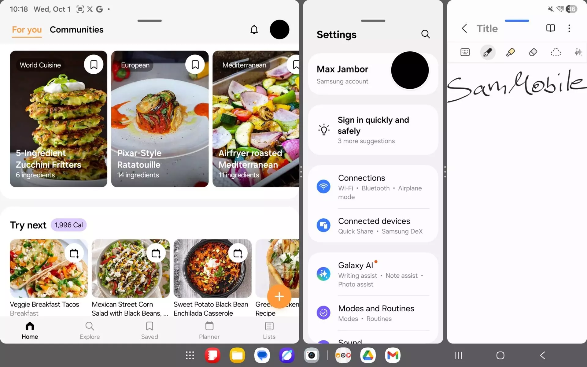 One UI 8 cache un astuce qui élève la multitâche de Samsung à un nouveau niveau 2 multitarea de One UI 8