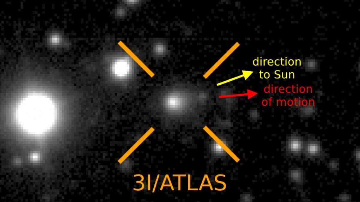 Pourquoi la défense planétaire s'est-elle mobilisée face à la comète 3I/ATLAS : que se passe-t-il vraiment 2 L’oggetto interstellare 3I/ATLAS Crédit : Very Large Telescope